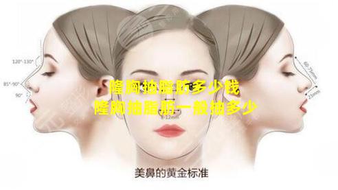 隆胸抽脂肪多少钱 隆胸抽脂肪一般抽多少